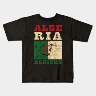 Flag of Algeria Kids T-Shirt